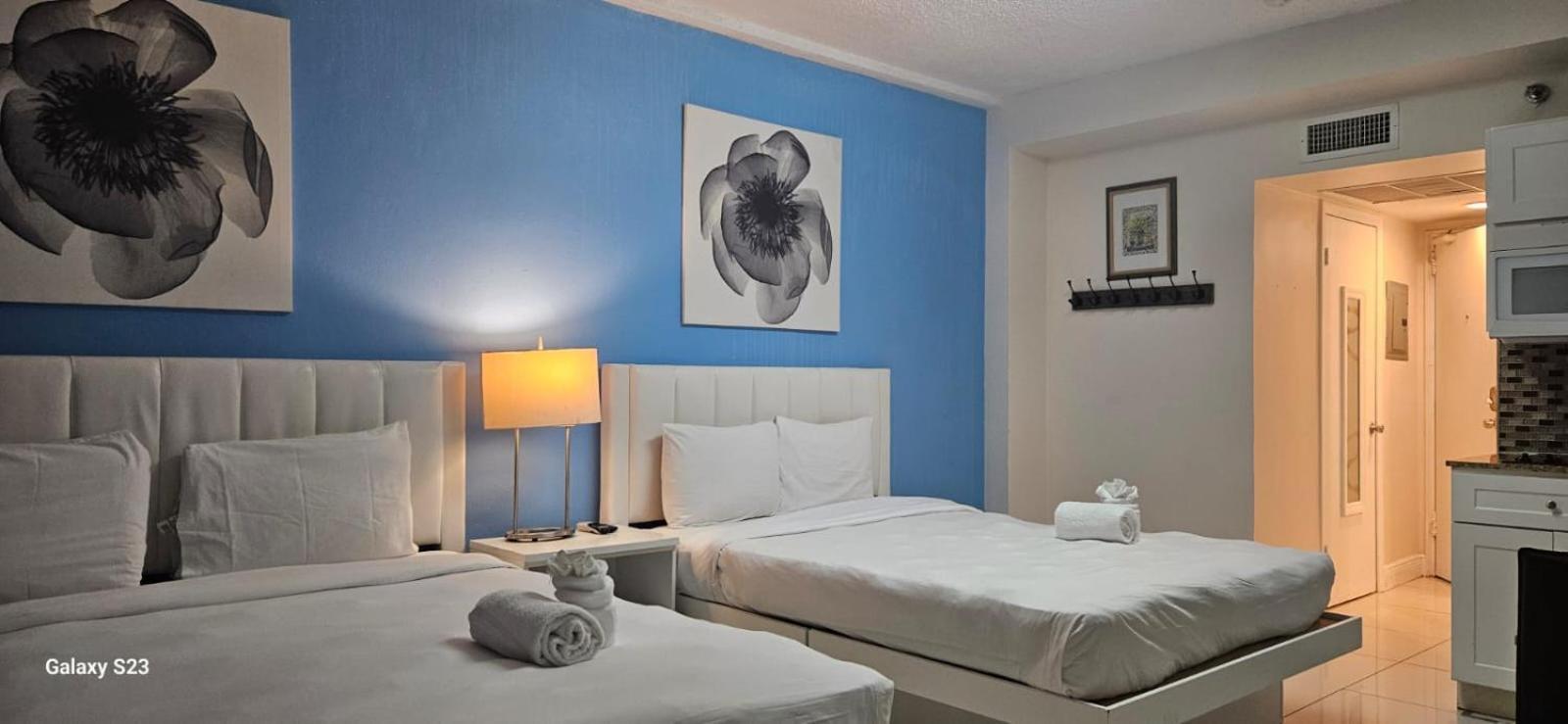 Апартаменты Miami Beachfront With Pool Wifi & Cheap Parking Экстерьер фото